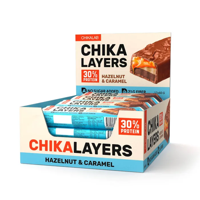 Chika Layers Protein Bar 60g