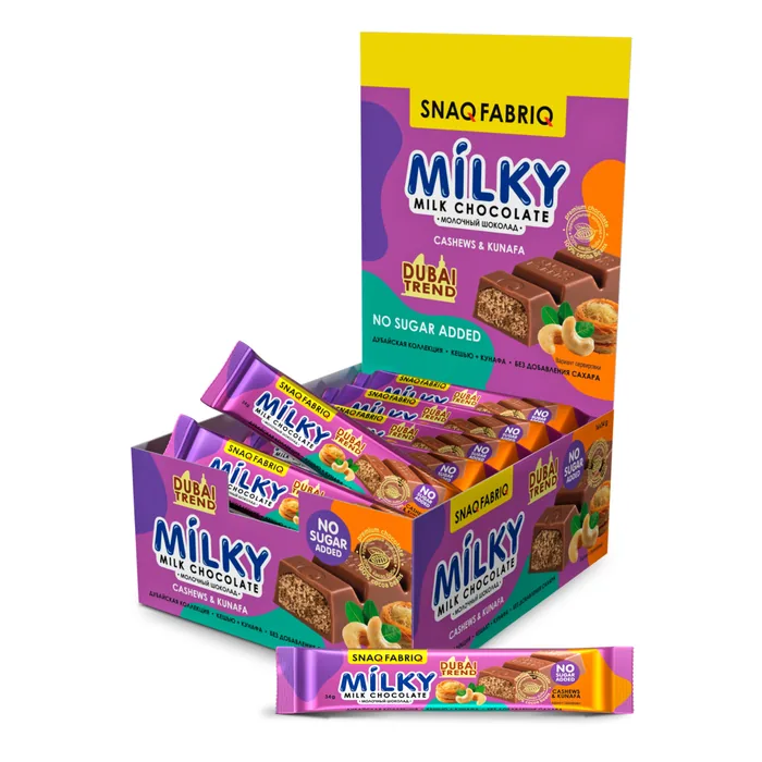 Milky Chocolate Bar with Filling 34g